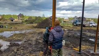 Заказать монтаж винтовых свай в Щелково - цена под ключ с доставкой от 1876 шт